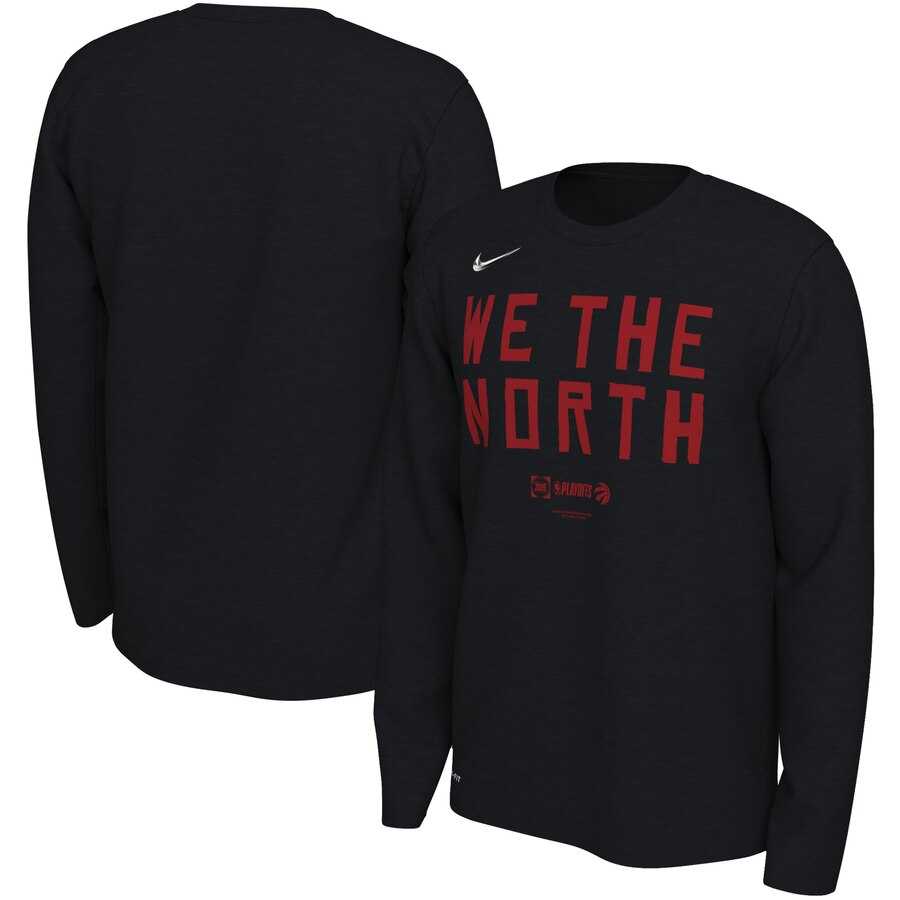 Toronto Raptors Nike 2019 NBA Playoffs Bound Team Mantra Dri FIT Long Sleeve T-Shirt Black,We sell and wholesale Toronto Raptors Nike 2019 NBA Playoffs Bound Team Mantra Dri FIT Long Sleeve T-Shirt Black on line form chian!